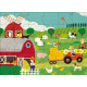 WILGA Na wsi książka + puzzle 30 el. + plakat duże puzzle 45x62 cm 3+
