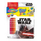 KREDKI OŁÓWKOWE TRÓJKĄTNE JUMBO STAR WARS COLORINO KIDS 13 KOLORÓW 12 SZTUK Z TEMPERÓWKĄ