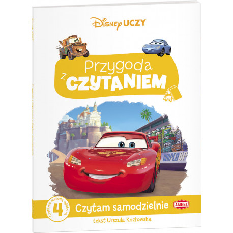 Disney uczy Auta Przygoda z Czytaniem Czytam samodzielnie PCW-2 Opracowania Zbiorowe