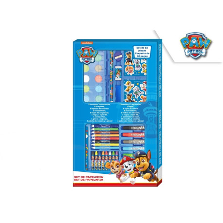 ZESTAW PIŚMIENNICZY PAW PATROL 52 ELEMENTY PW19817