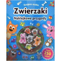 ZWIERZAKI NAKLEJKOWE PRZYGODY