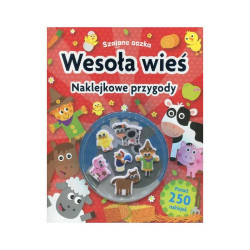 SZALONE OCZKA WESOŁA WIEŚ NAKLEJKOWE PRZYGODY