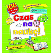 CZAS NA NAUKĘ. 100 WSPANIAŁYCH NAKLEJEK! CZAS NA NAUKĘ. 100 WSPANIAŁYCH NAKLEJEK!
