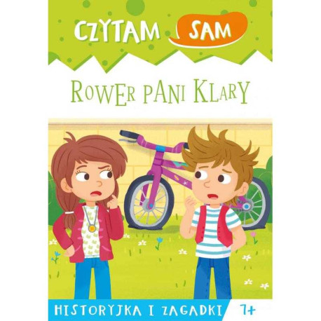 ROWER PANI KLARY CZYTAM SAM HISTORYJKA I ZAGADKI 7+