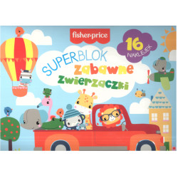 FISHER PRICE SUPERBLOK ZABAWNE ZWIERZACZKI 2+