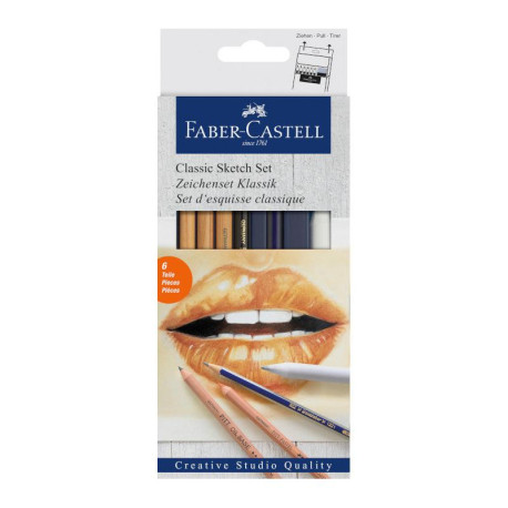 ZESTAW DO SZKICOWANIA CLASSIC FABER-CASTELL