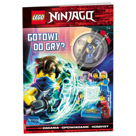 LEGO NINJAGO GOTOWI DO GRY Z MINIFIGURKĄ JAYA LNC-6719