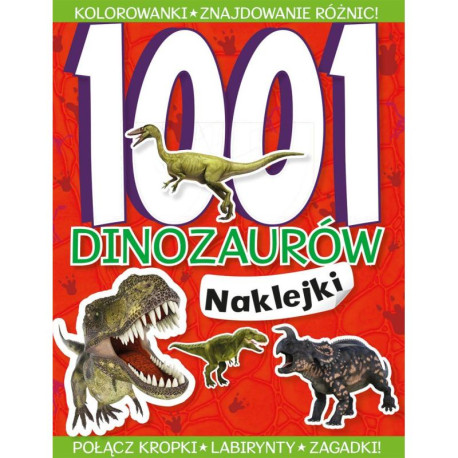 1001 DINOZAURÓW NAKLEJKI