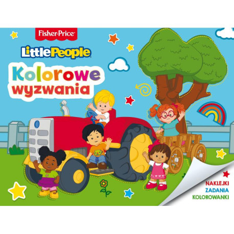 FISHER PRICE LITTLE PEOPLE KOLOROWE WYZWANIA 3+