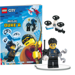 LEGO CITY MISJE DUKEA Z MINIFIGURKĄ PORUCZNIKA DUKE DETAIN LNC-6020
