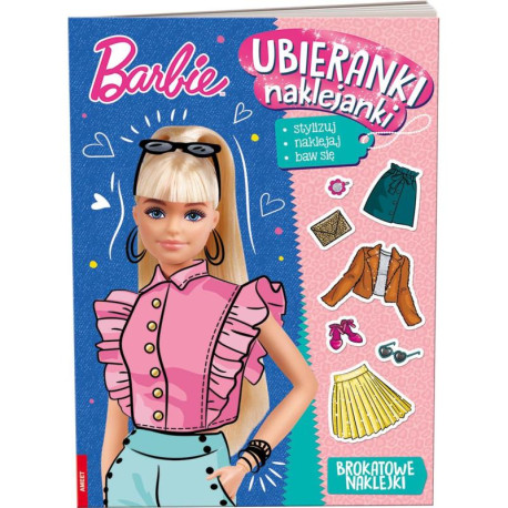 BARBIE UBIERANKI NAKLEJANKI