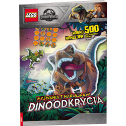 Lego jurassic world wyzwania z naklejkami dinoodkrycia