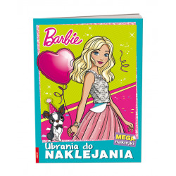 Barbie ubrania do naklejania