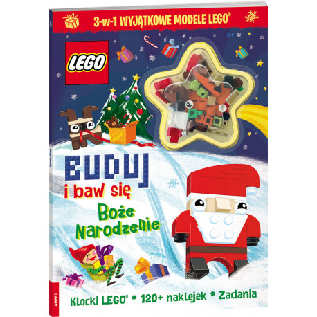 Lego iconic Buduj i baw się Boże Narodzenie BBA-6604 Opracowania Zbiorowe