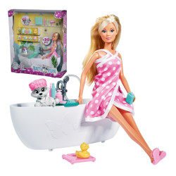 Steffi Love Zestaw lalka Steffi w kąpieli + akcesoria Simba