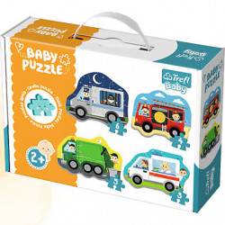 Puzzle baby classic Pojazdy i zawody 36071