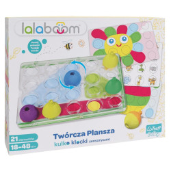 Lalaboom - Twórcza Plansza Kulko-Klocki sensoryczne 61358 Trefl Baby