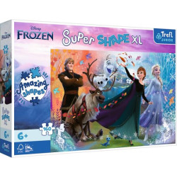Puzzle 160 el.Super Shape XL Disney Frozen Trefl