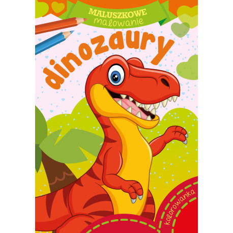 Dinozaury maluszkowe malowanie