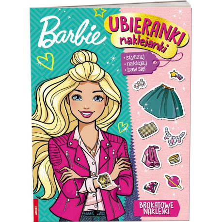 Barbie Ubieranki naklejanki SDU-1105