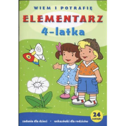 Elementarz 4-latka Wiem i potrafię Krassowska Dorota