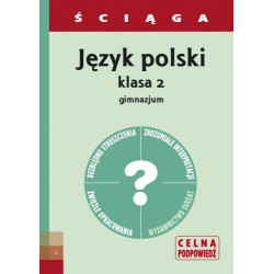Język polski klasa 2 gimnazjum - ściąga Warot Grażyna