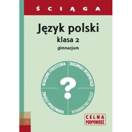 Język polski klasa 2 gimnazjum - ściąga Warot Grażyna